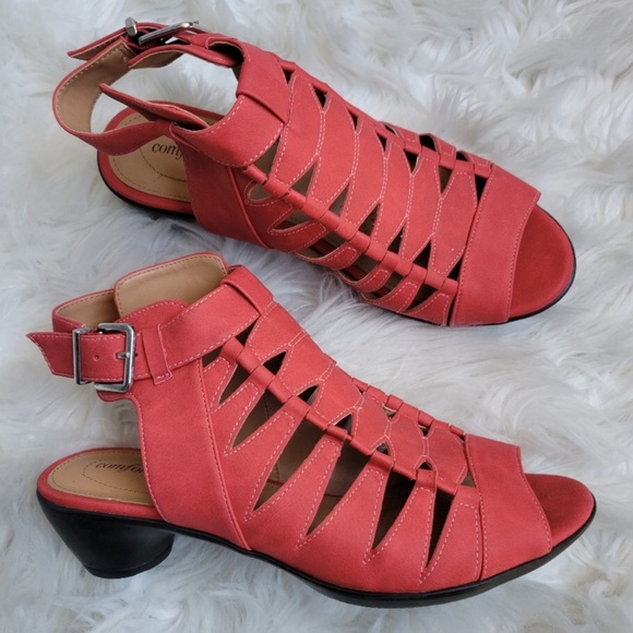 comfortview Shoes - Comfortview Kadie Sandals - Size 9 1/2